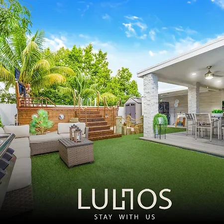 Spacious 6Br Miami Pool, Bb Court & Near Airport L03